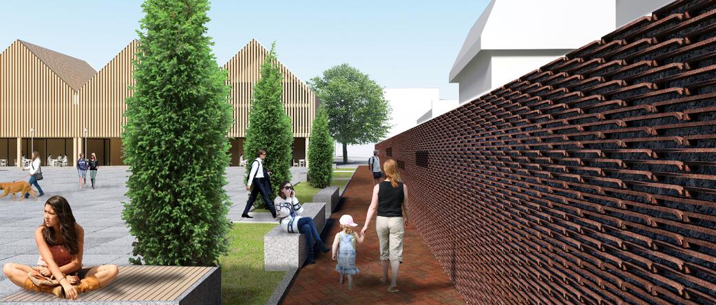 Nowa przestrzeń miejska w Bogatyni
