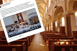 Dziecko zrzuciło figurę z ołtarza podczas mszy. Ostry komentarz ze strony księdza