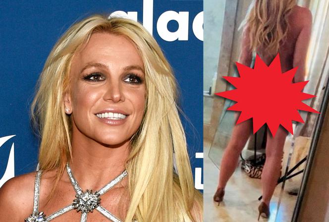 Britney Spears pokazała gołą pupę! O staniku też zapomniała