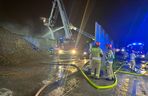 Pożar przy Metalurgicznej w Lublinie