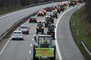 Strajk rolników w Niemczech