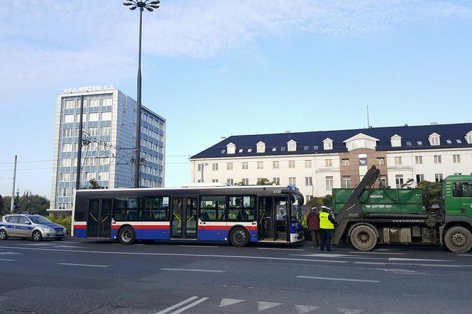 Wypadek, rondo Jagiellonów Bydgoszcz