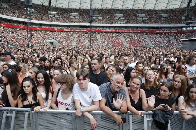 Koncert Jennifer Lopez w Warszawie (25.07.2025) - część druga. Organizatorem koncertu jest Prestige MJM