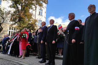 Wręczenie nominacji generalskiej płk. Zdzisławowi Baszakowi w Tarnowie