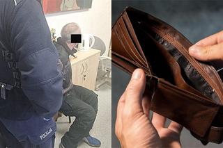 Znalazł portfel, ale zamiast go oddać ruszył na zakupy! Usłyszał aż 23 zarzuty 