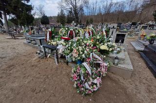 Morze kwiatów na grobie Marty i Nel. 34-latka w zaawansowanej ciąży zmarła w tajemniczych okolicznościach
