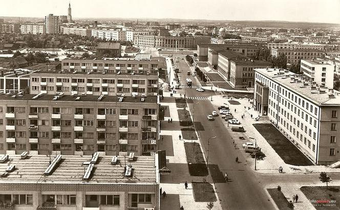 Białystok, widok ogólny - lata 1970-1975