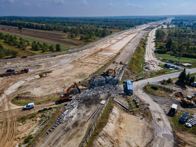 Budowa tego odcinka S19 w woj. lubelskim nabiera tempa