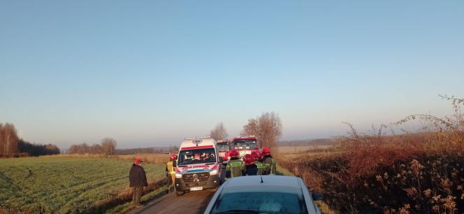 Wypadek busa w Szynwałdzie