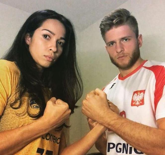 Juliana Malta Gębala i Maciej Gębala