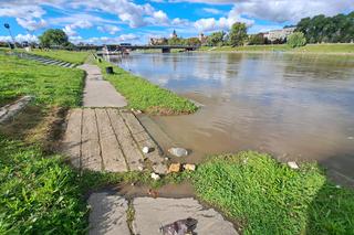 Fala kulminacyjna na Wiśle w Krakowie
