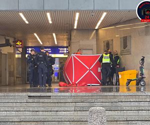 Zmarł na wózku inwalidzkim przed Dworcem Centralnym. Tragiczny poranek w Warszawie