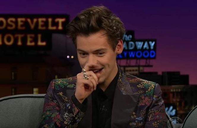 Harry Styles w Late Late Show