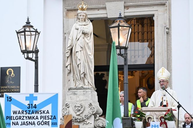 314. Warszawska Pielgrzymka Piesza - wyjście z Warszawy
