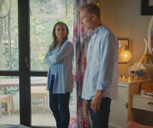 M jak miłość odc. 1836. Magda (Anna Mucha), Andrzej Budzyński (Krystian Wieczorek)