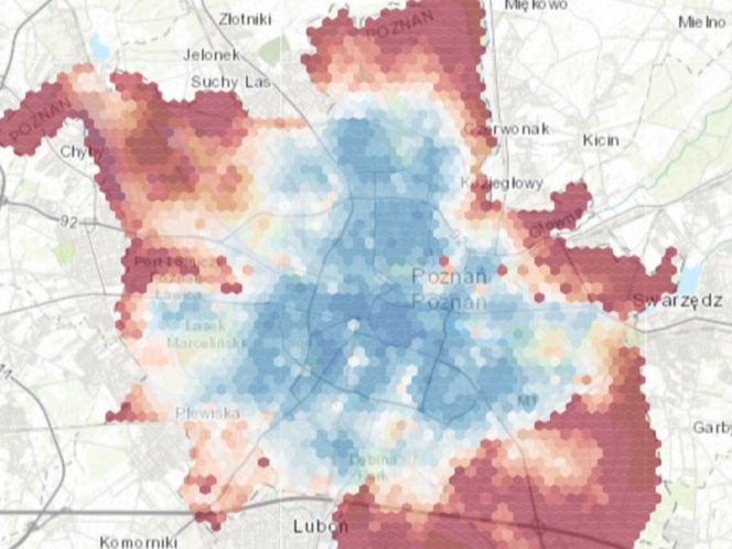 Poznań 15-minutowe miasto