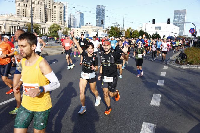 Uczestnicy 46. edycji Nationale-Nederlanden Maratonu Warszawskiego