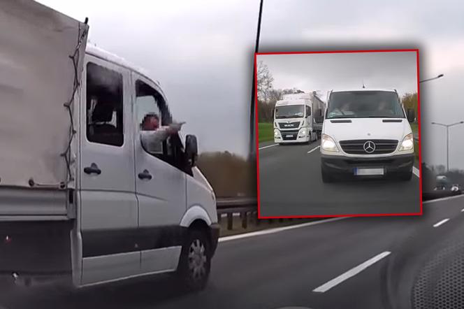 Jeden gorszy od drugiego. Film z autostrady A4 to pokaz braku kultury jazdy