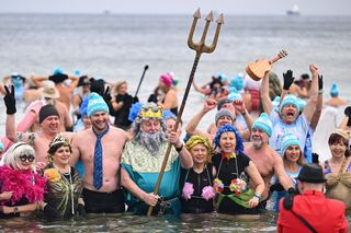 Noworoczne morsowanie w Gdańsku