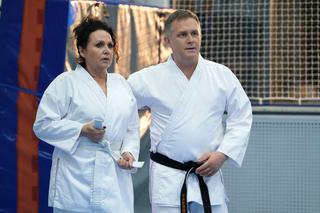 M jak miłość. Marysia (Małgorzata Pieńkowska), Artur Rogowski (Robert Moskwa)