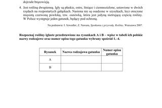 ARKUSZE CKE - Matura biologia 2019