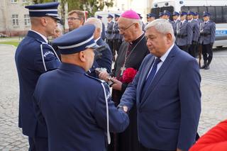 Policjant Marek Cekała zginął na służbie. Po 20 latach od tragedii odsłonięto pamiątkową tablicę [ZDJĘCIA]