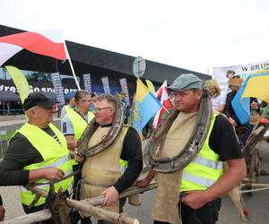 Rolnicy protestowali w Katowicach na Europejskim Kongresem Gospodarczym