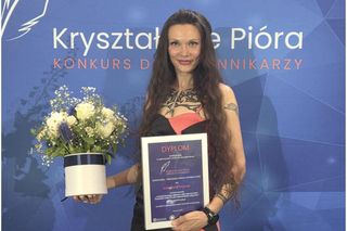 Kryształowe Pióra rozdane. Dziennikarka Poradnika Zdrowie z wyróżnieniem