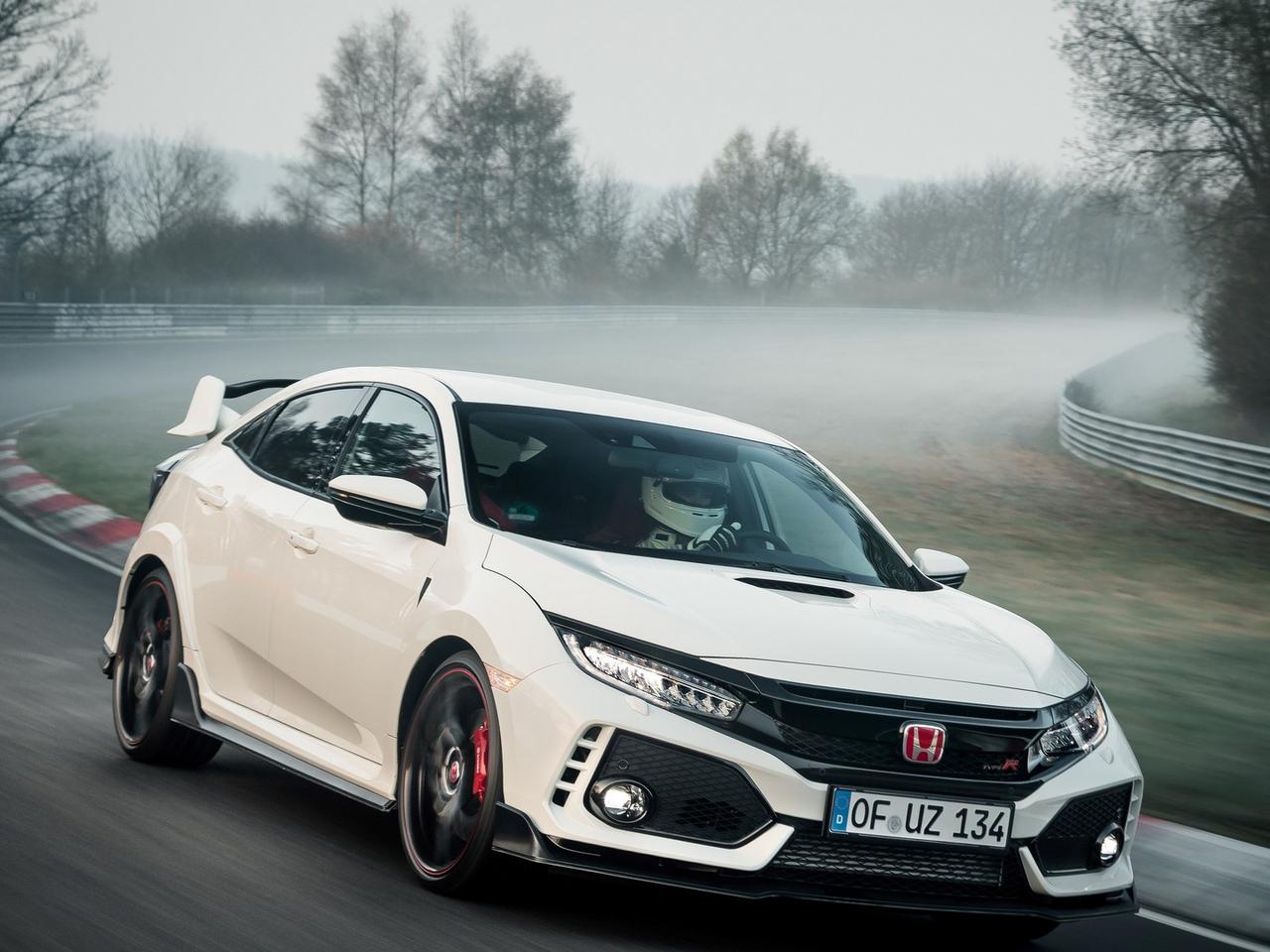 Honda Civic Type R na Nurburgringu