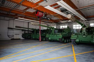 Koreańskie K9 w 1. Warszawskiej Brygadzie Pancernej 