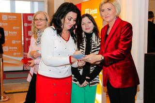 Alicja Węgorzewska z córką Amelią