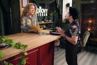 Barwy szczęścia, odcinek 3155. Żabcia  (Hanna Klepacka), Kajetan Broda (Andrzej Popiel)