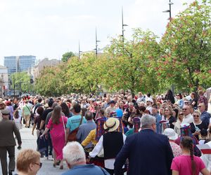 Rekordowy długi polonez w centrum Lublina