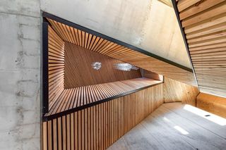 Bryła i wnętrza domu o niespotykanej formie