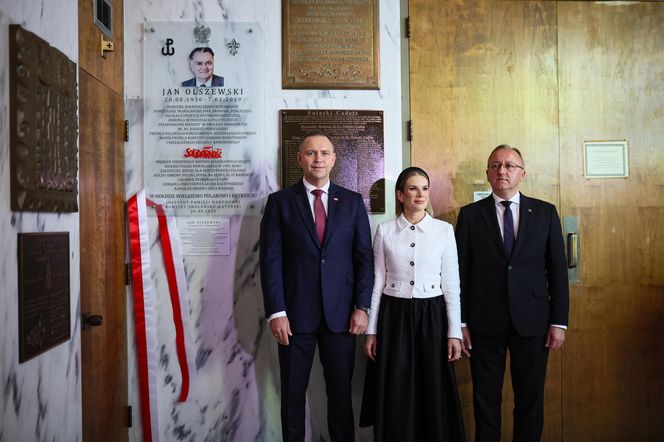 Prezydent Nawrocki  na uroczystościach w Doylestown