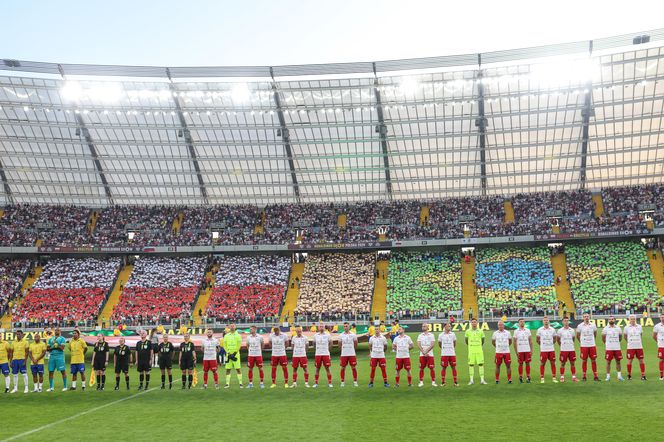 Ronaldinho na Stadionie Śląskim w meczu gwiazd Polska - Brazylia