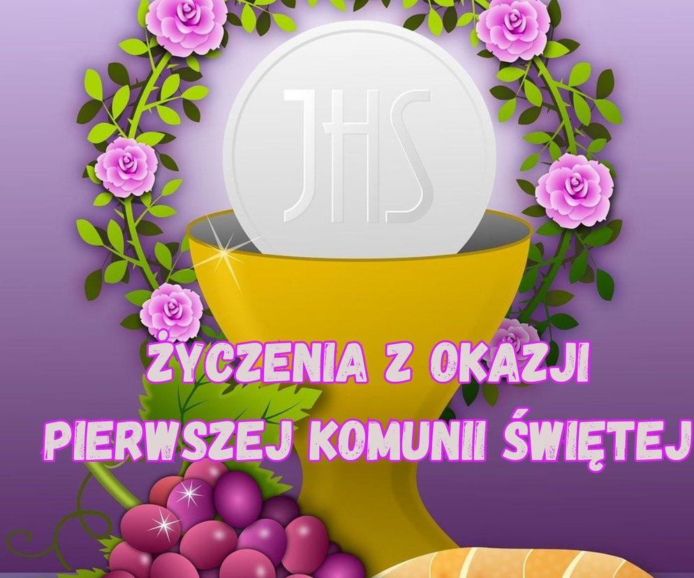 e-kartki z okazji Pierwszej Komunii Świętej