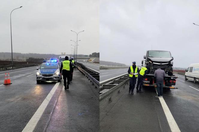 Trudne warunki na wielkopolskich drogach. Poważny wypadek na drodze S5