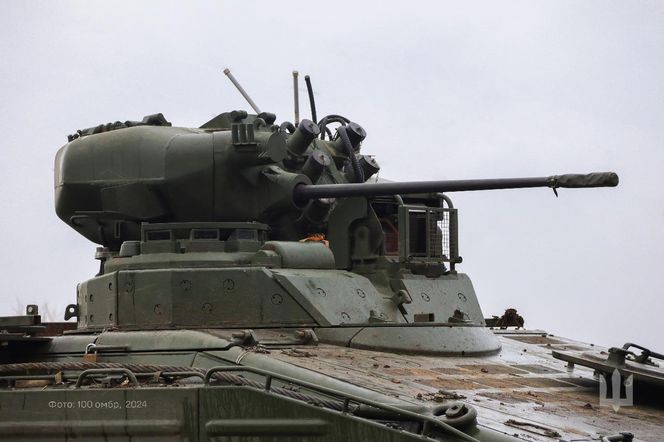 Ukraiński Leopard 1A5 na "polowaniu". Przyczaił się na rosyjską piechotę