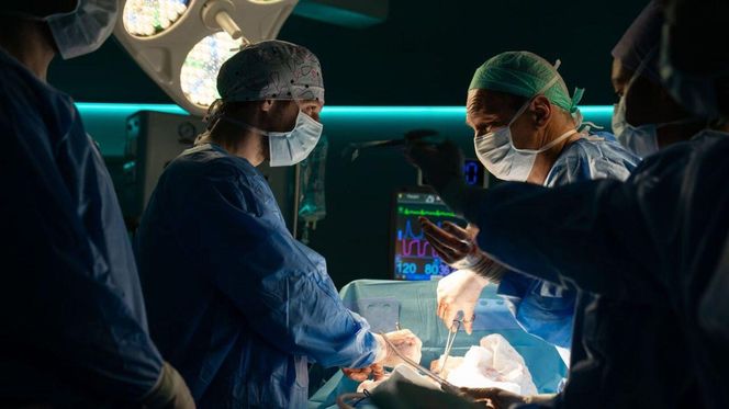 Na dobre i na złe odc. 959 finał sezonu. Andrzej Falkowicz (Michał Żebrowski), Jakub Dobry (Mateusz Kmiecik)