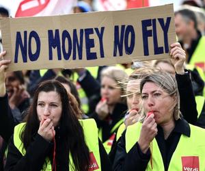 Strajk personelu naziemnego Lufthansy na największych lotniskach
