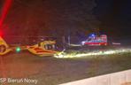 Tragiczny wypadek w Bieruniu. Nie żyje 19-latek i jego 30-letni kolega. 32-latek walczy o życie w szpitalu