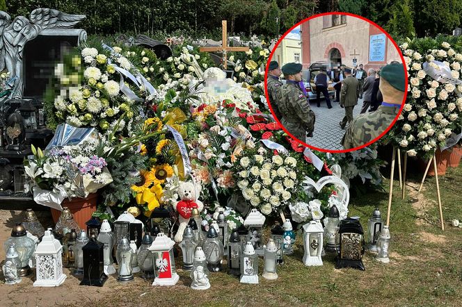 Ojciec i 2-letni synek spoczęli w jednej trumnie