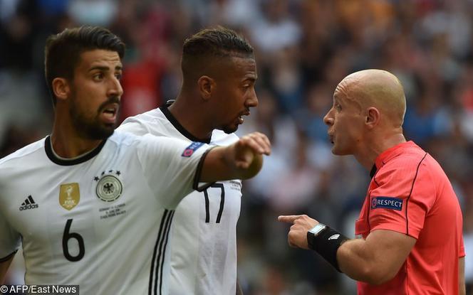 Sami Khedira, Jerome Boateng i Szymon Marciniak, reprezentacja Niemiec