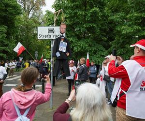 Protest w Warszawie