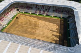 Stadion ŁKS-u będzie niczym Narodowy! Trwa wymiana murawy