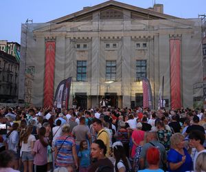 Potańcówka przed Teatrem Śląskim w Katowicach (09.08)