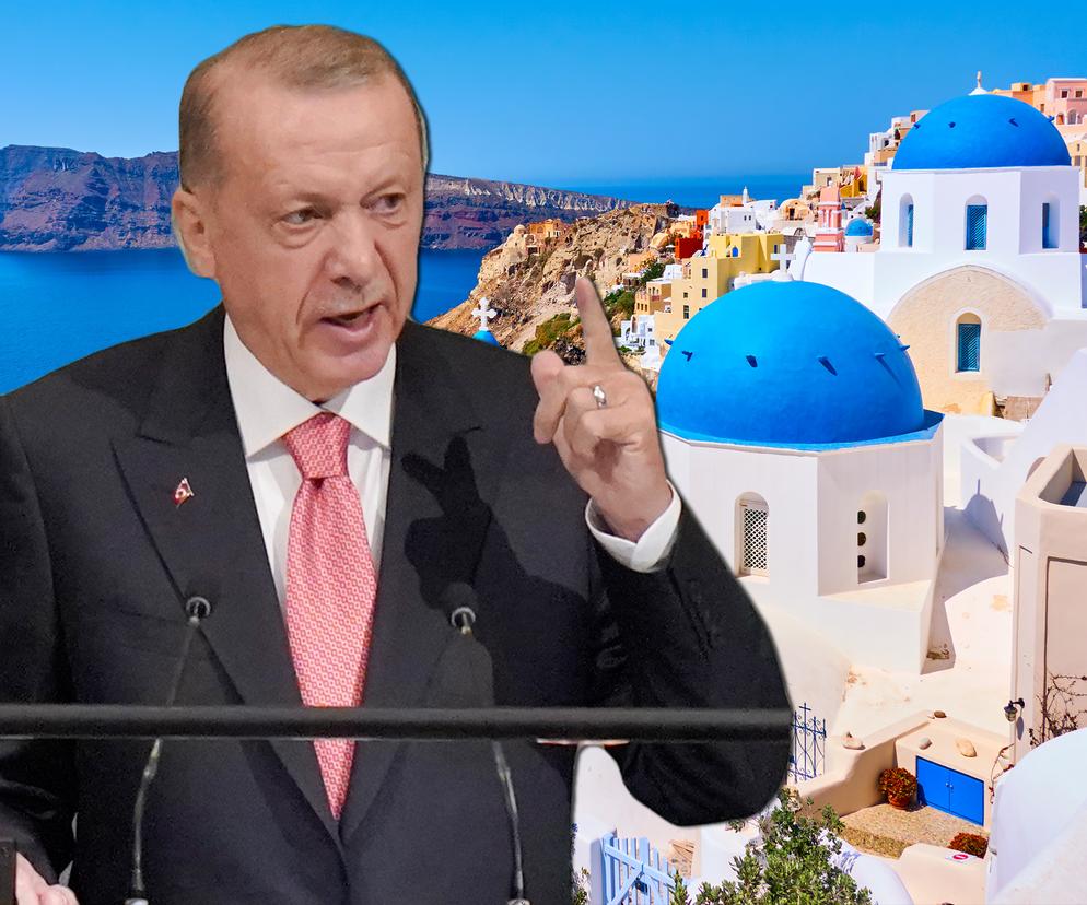 Erdogan straszy Grecję