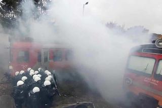 Ćwiczenia policji w Iławie. Pociąg Specjalny
