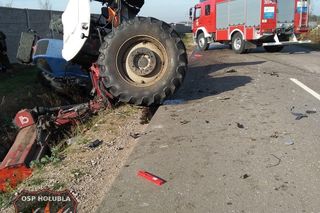 W zdarzeniu drogowym w miejscowości Skwierczyn Lack ucierpiała jedna osoba.